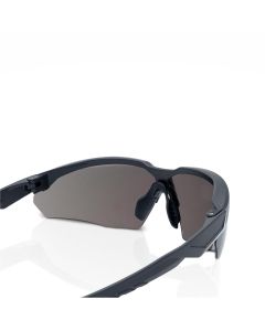 JCK45006 image(0) - Jackson Safety Safety Glasses - HyperGuard H-Series - Mirrored Smoke Lens - Black Half Frame - Hardcoat Anti-Scratch