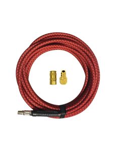 RTCSHC-35 image(0) - Reading Technologies  SHC-35 Conductive Air Hose, MNPT, 35 ft L, 400 psi Working, Polyester Silicon Composite, 3/8 in ID, Black/Red