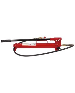 American Forge & Foundry AFF - Hand Pump - Hydraulic - 2 Speed Quick Pump - 10,000 PSI - Output Per Stroke: 0.381 CU IN - Oil Capacity (ml): 800 - Oil Output Thread: 1/4" 18NPTF - Optimal Force (Lbs.): 143.88  148.37
