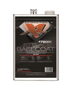 XLB72001 image(0) - Excel Auto Body Products JET BLACK BASECOAT GA
