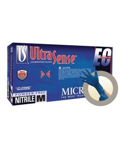 Microflex ULTRASENSE EC NITRILE GLOVES M 100PK