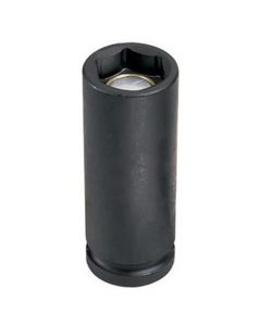 Grey Pneumatic 1/2" Drive x 3/8" Magnetic Deep Socket
