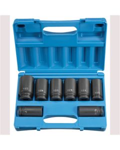GRE8034D image(0) - Grey Pneumatic 3/4" Drive 8 Piece Deep Set