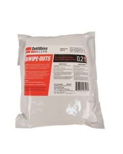 DYM803418 image(0) - Devilbiss DeWipe-Outs 803418 Pre-Saturated Prep Wipe, 11 in x 17 in, Like Acetone, Pouch Packing
