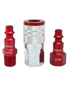 MILS-303MKIT image(0) - Milton Industries Kit, 3pc ColorFit M Style 1/4-inch