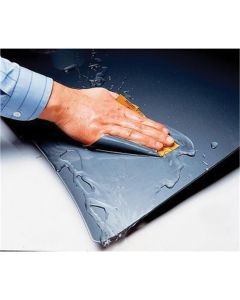 MMM2625 image(1) - 3M Imperial Wetordry 02625 434Q Series Abrasive Sheet, 5-1/2 in W x 9 in L, 2500 Grit, Fine Grade, Black
