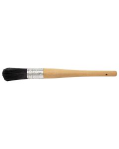 AES Industries 542 Part Cleaning Brush, 10-1/2 in L, Nylon Bristles, Wood Handle