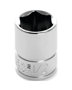 WLMW36016 image(0) - Wilmar Corp. / Performance Tool 1/4" Dr. 1/2" 6pt Socket