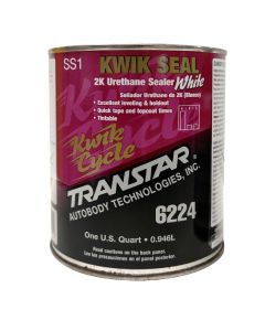 TRP6224 image(0) - Transtar Autobody Products 6224 - Kwik Seal 2K Urethane Sealer - 1 qt Can - White - 4:1:1 Mixing - 560 sq-ft/ Gallon at 1 mil Coverage