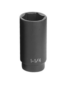 GRE2040D image(0) - Grey Pneumatic 1/2" Drive x 1-1/4" Deep Socket