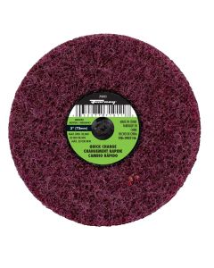 Forney Industries Surface Prep Pad, 3 in (Medium Grit)