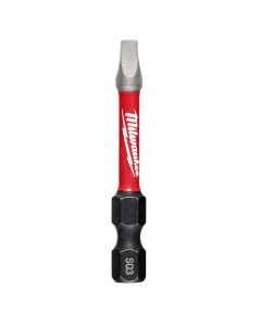 MLW48-32-4173 image(1) - Milwaukee Tool SHOCKWAVE 2" Impact Square Recess #3 Power Bits (25 Pk)