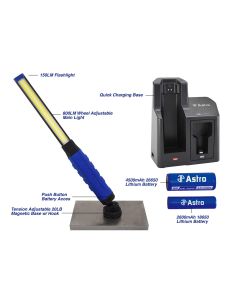 Astro Pneumatic 800Lm Light w/ Quick-Swap System & Suction Cup