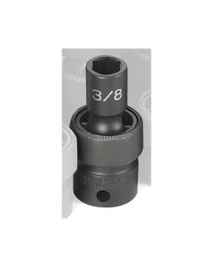 GRE1012U image(0) - Grey Pneumatic 3/8" Drive x 3/8" Standard Universal Socket