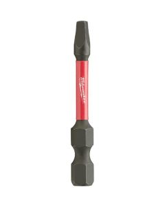 Milwaukee Tool SHOCKWAVE 2" Impact Square Recess #2 Power Bits (5 PK)