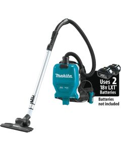 MAKXCV09Z image(0) - Makita 18V X2 (36V) LXT Lith-Ion Brushless Cordless 1/2 Gallon HEPA Filter Backpack Dry Vacuum Kit (5.0Ah)