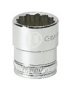 KDT80482 image(1) - GearWrench 3/8 Inch Drive 12 Point Standard Metric Socket 6mm