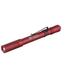 STL66136 image(1) - Streamlight Stylus Pro USB LED 350 Lumen Penlight with 120V AC Charge Cord - Red