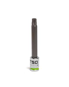 GETSTB50L image(0) - Grip Edge Tools 3/8" Dr RPT Long Star Bit Socket T50