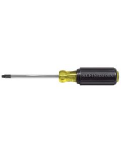 KLE19545 image(0) - Klein Tools T27 TORX&reg; Screwdriver, Round Shank, Cushion-Grip&trade;