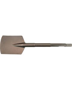 Makita 4-1/2" x 17" Clay Spade, Spline or 3/4" Hex - 21/32