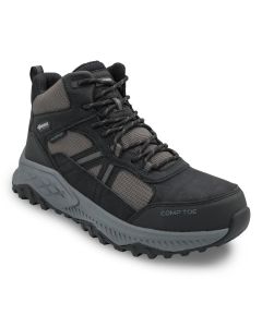 FSIA7716-13EE image(0) - Avenger Work Boots Summit Trail Mid - Men's - CT|EH|PR|WP|SR|SF - Black / Grey - Size: 13 - EE - (Extra Wide)