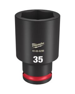 Milwaukee Tool SHOCKWAVE Impact Duty  1/2"Drive 35MM Deep 6 Point Socket