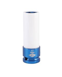 American Forge & Foundry Mag Wheel Protective Deep Impact Socket - 1/2" Drive - 17mm