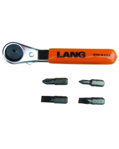 KAS5370 image(2) - Lang Tools (Kastar) SCREWDRIVER/RATCH NS 060297 SET 5PC
