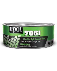 UPO7061 image(0) - U Pol Products UP7061 Flexible High Density Body Filler, 600 mL Tin, Black, Paste, Flexible High Density