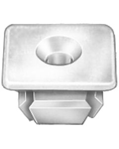 AVC13933 image(0) - AUVECO NYLON GRILLE NUT #8 OR #10 SCREW SIZE 1/2 HEAD