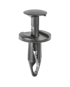 AVC19801 image(0) - AUVECO 19801 Push-Type with Closed End Type 3 Wheel Opening Molding Retainer, 19/32 in Dia Head x 3/4 in L Stem