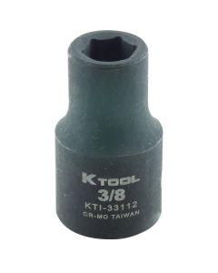 KTI33112 image(1) - K Tool International SOC IMP SAE 1/2 DR 3/8"