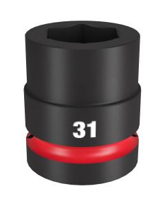 Milwaukee Tool SHOCKWAVE Impact Duty  1"Drive 31MM Standard 6 Point Socket