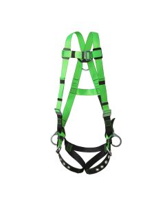 PeakWorks Contractor Harness - 3D - Weight Capacity 400 Lbs - Class AP - Grommeted Leg Straps