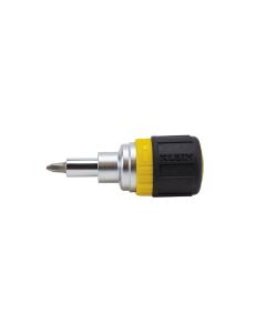KLE32596 image(0) - Klein Tools HVAC Slide Drive&trade; Multi-Bit Screwdriver / Nut Driver, 8-in-1