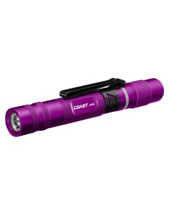 COS31356 image(0) - COAST Products HP2R 280 Lumen Rechargeable Penlight with Twist Focus - Purple