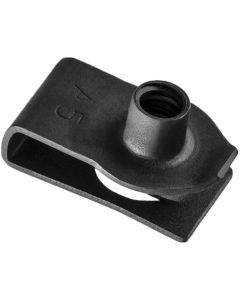 AVC15677 image(0) - AUVECO 15677 Extruded U-Nut, #10 - 24 TPI Screw, Phosphate