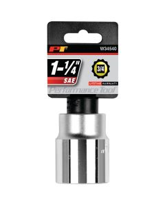 Wilmar Corp. / Performance Tool 3/4" Drive 1-1/4" 12pt Socket