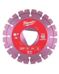 MLW49-93-7261 image(1) - Milwaukee Tool Purple 6&rdquo; x .100&rdquo; Diamond Blade for Green Concrete