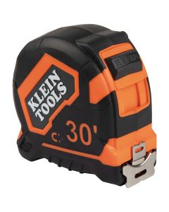 KLE9230 image(0) - Klein Tools Tape Measure, 30-Foot Magnetic Double-Hook
