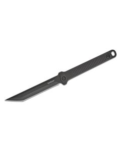 KER4008X image(0) - Kershaw Dune American Tanto Fixed Blade Neck Knife with Nylon Sheath - Black