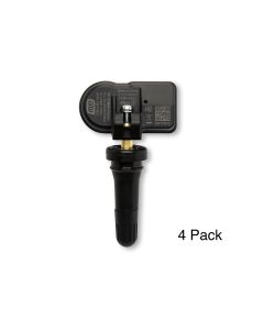 GearWrench Universal Programmable Rubber TPMS Sensor - 4 Pack