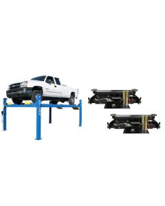ATEATTD-414-COMBO image(0) - Atlas Automotive Equipment 414 14,000 Pound 4-Post Lift and RJ8 Rolling Jacks Combo (WILL CALL)