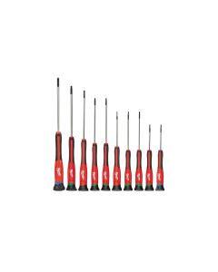 MLW48-22-2612 image(1) - Milwaukee Tool 10pc Precision Screwdriver Set