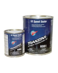 TRP6084 image(0) - Transtar Autobody Products 6084 1K Speed Sealer, 1 qt Round Can, Light Gray, Low VOC VOC, 225 sq-ft/gal at 1 mil Coverage