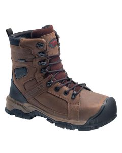 Avenger Ripsaw Series - Men's High-Top 8&rdquo; Boots - Aluminum Toe - IC|EH|SR|PR - Brown/Black - Size: 8M
