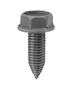 AUVECO 12336 Hex Washer Head CA Point Body Bolt, M8 x 1.25 mm Screw x 25 mm L, Phosphate