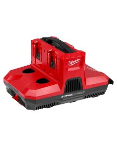 MLW48-59-1818 image(2) - Milwaukee Tool M18&trade; & M12&trade; Four Bay Simultaneous Super Charger w/ PACKOUT&trade; Compatibility