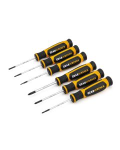 GearWrench 6 Piece Phillips/Slotted Mini Dual Material Screwdriver Set